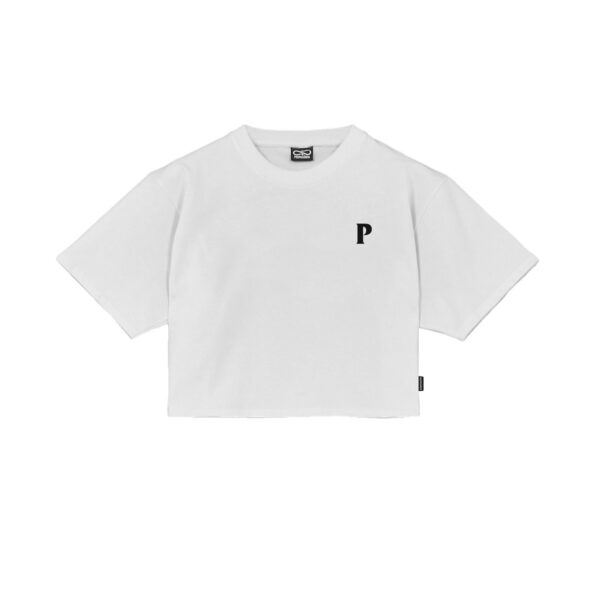Propaganda Pyromantics Croptop Tee – White In Saldo