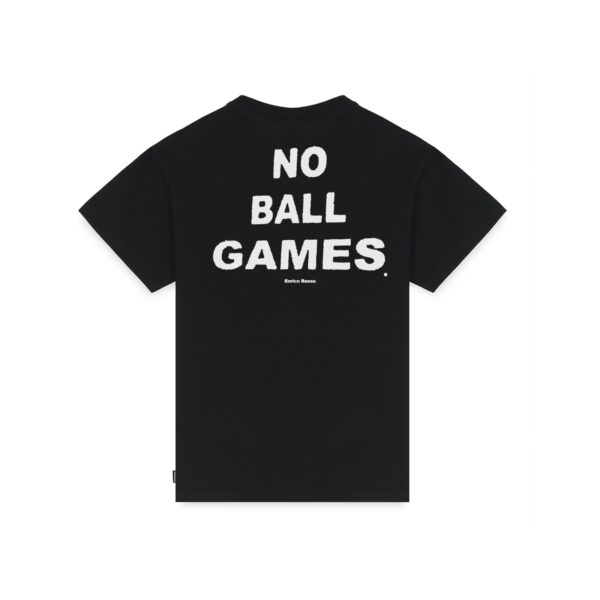 Propaganda Propaganda x Enrico Rassu “No Ball Games” Tee – Black Offerte