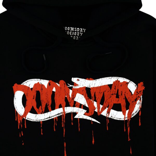 Propaganda Doomsday Society x Propaganda Hoodie – Black Nuova