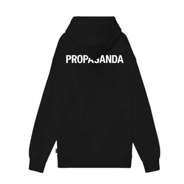 Propaganda Logo Classic Hoodie – Black In Saldo