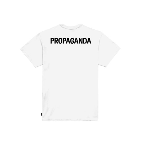 Propaganda Logo Classic Tee – White Italia