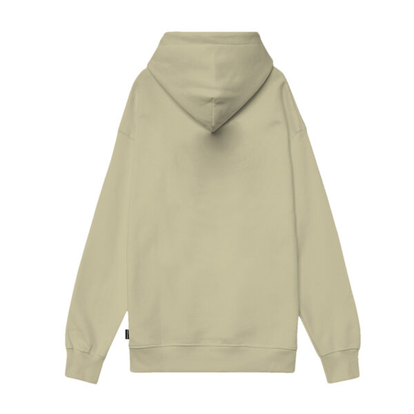 Propaganda Logo Embroidery Hoodie – Gravel Qualità