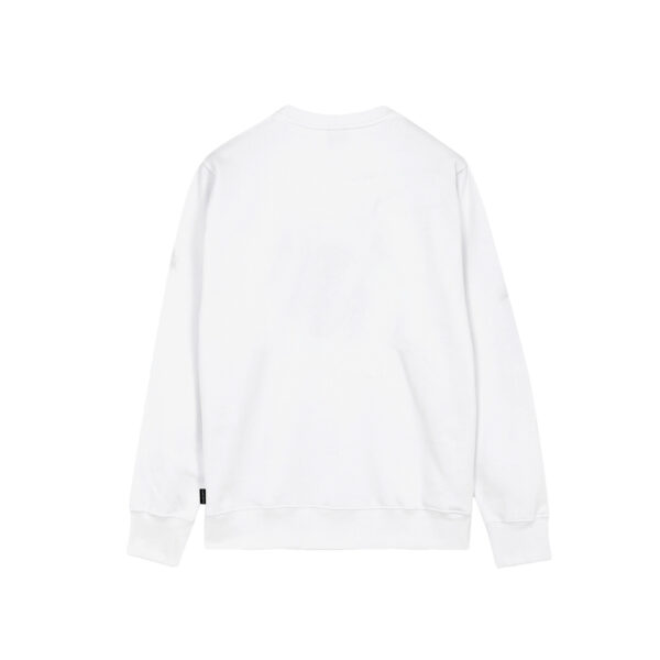 Propaganda Logo Embroidery Crewneck – White Pezzi Unici