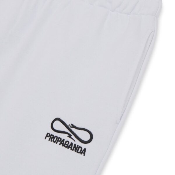 Propaganda Logo Embroidery Sweatpant – White Shopping Online
