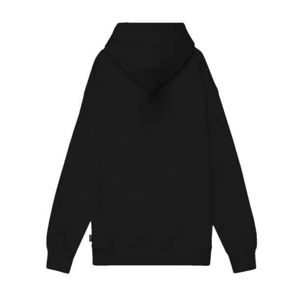 Propaganda Logo Pin Stripe Hoodie – Black Sconto