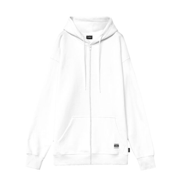 Propaganda Label Classic – Camo Zip Hoodie – White I Più Venduti