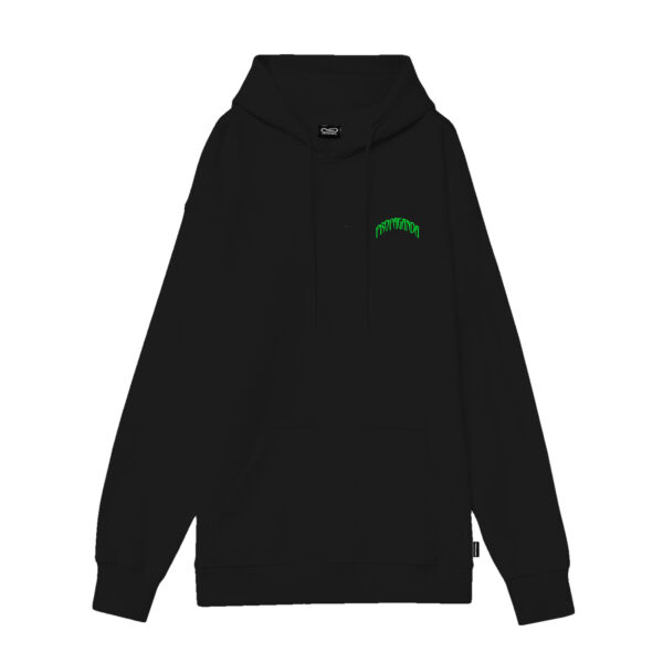 Propaganda Triangle Panther Hoodie – Black 2025
