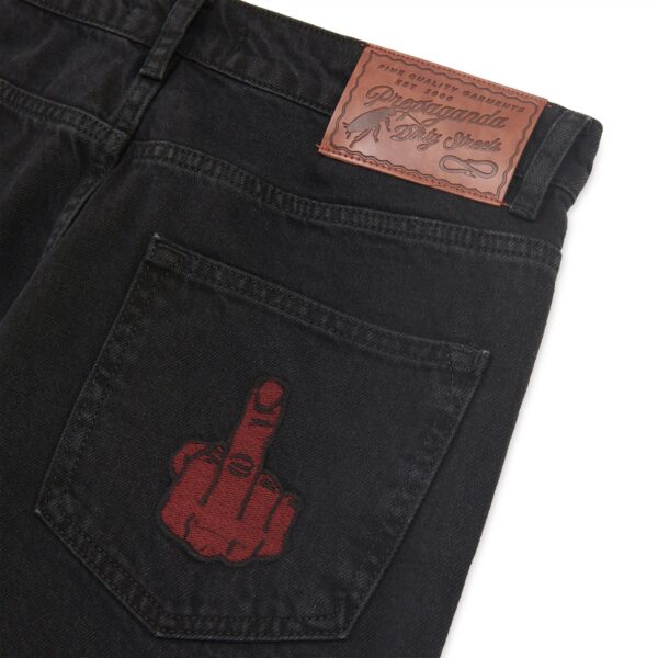 Propaganda Denim Baseball Pants – Black Online