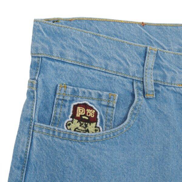 Propaganda Denim Baseball Shorts – Blue Outlet