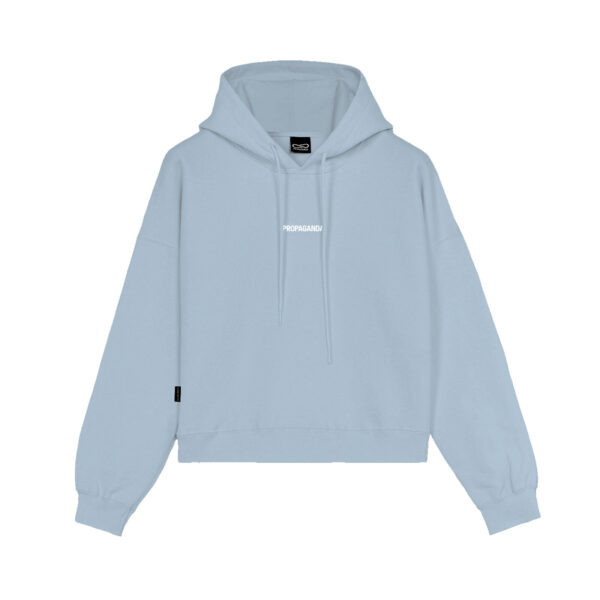 Propaganda Ribs Woman Crop Top Hoodie – Sky Vendite Flash