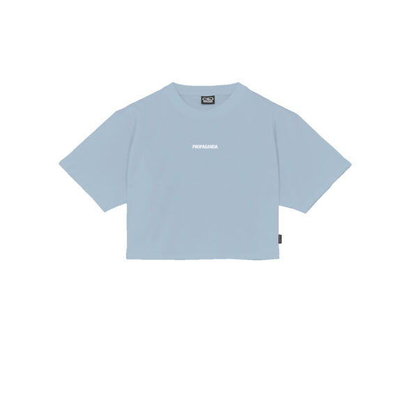 Propaganda Ribs Woman Crop Top Tee – Sky Negozio