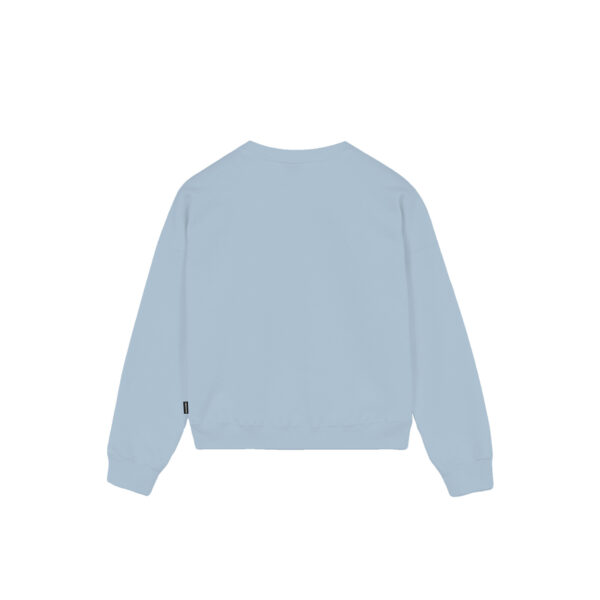 Propaganda Logo Embrodery Woman Crewneck – Sky Spedizione Gratuita