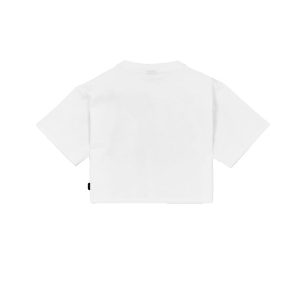 Propaganda Logo Embrodery Woman Crop Top Tee – White Negozi Online