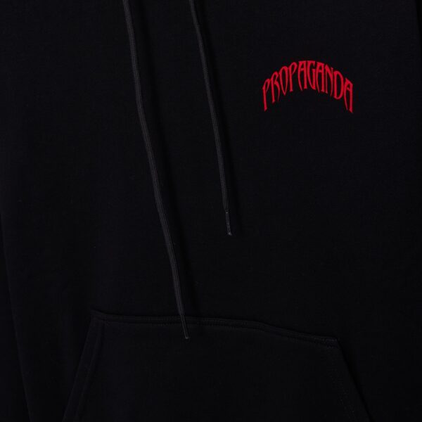 Propaganda Triangle Lion Hoodie – Black In Saldo