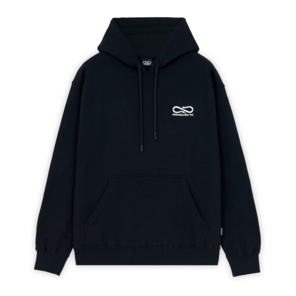 Propaganda Novanta Hoodie – Black Negozi Online