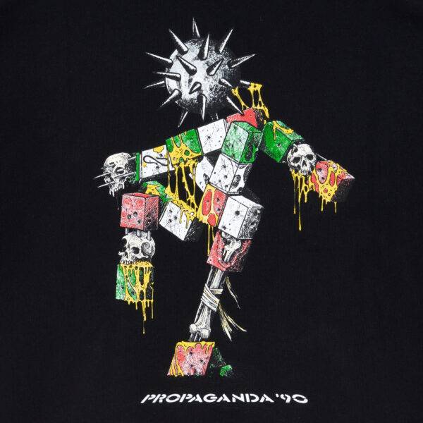 Propaganda Novanta Hoodie – Black Negozi Online