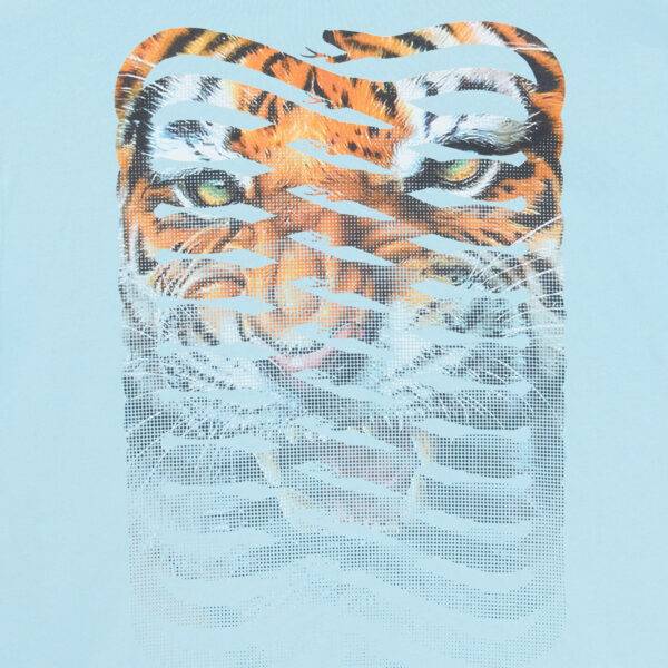 Propaganda Ribs Tiger Hoodie – Sky Bluee Convenienza