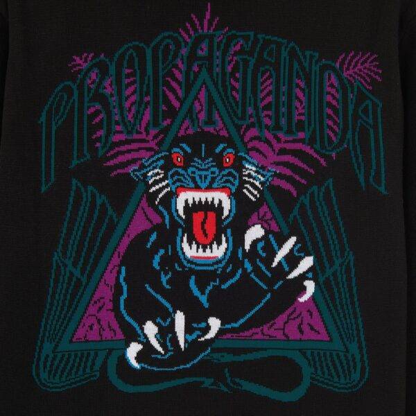 Propaganda Panther Sweater – Black I Più Venduti