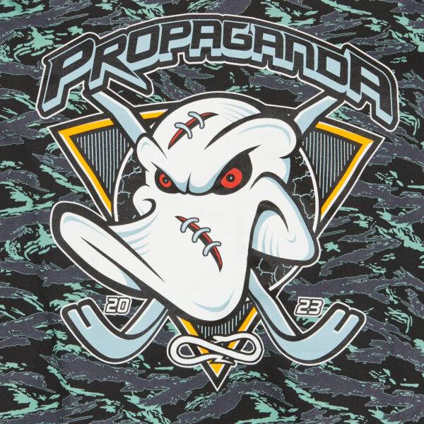 Propaganda Triangle Pain Hoodie – Tiger Camo Spedizione Gratuita