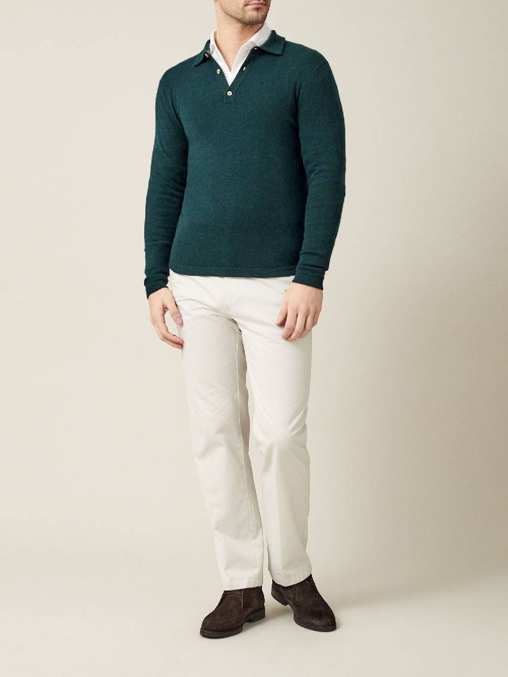 Luca Faloni Polocashmere a 2 fili Italy