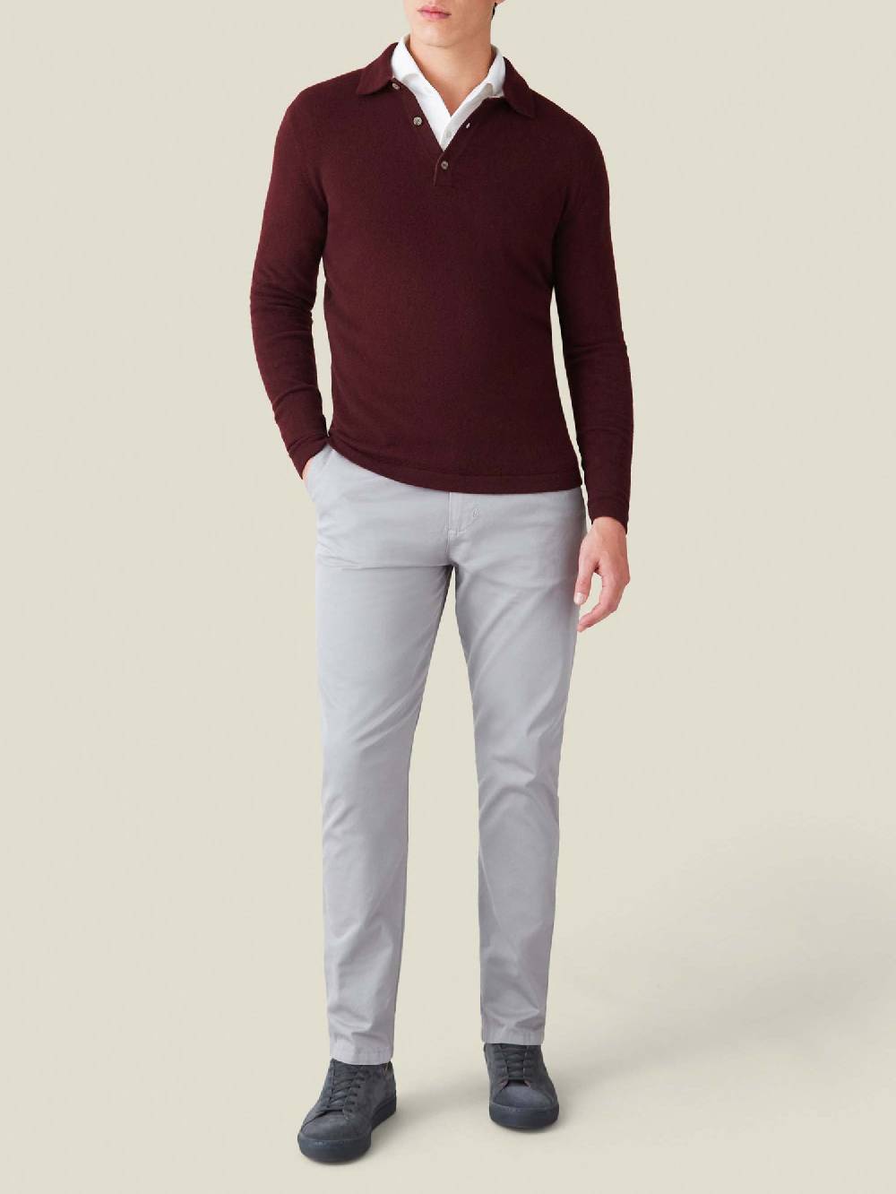 Luca Faloni Polocashmere a 2 fili Italia
