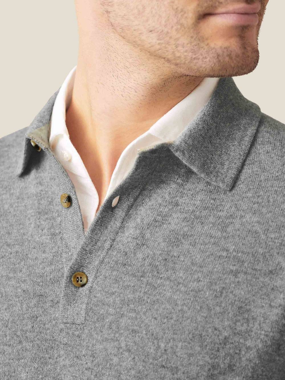 Luca Faloni Polocashmere a 2 fili Nuovo