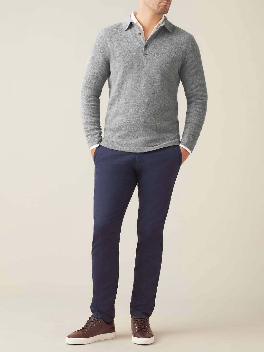 Luca Faloni Polocashmere a 2 fili Nuovo