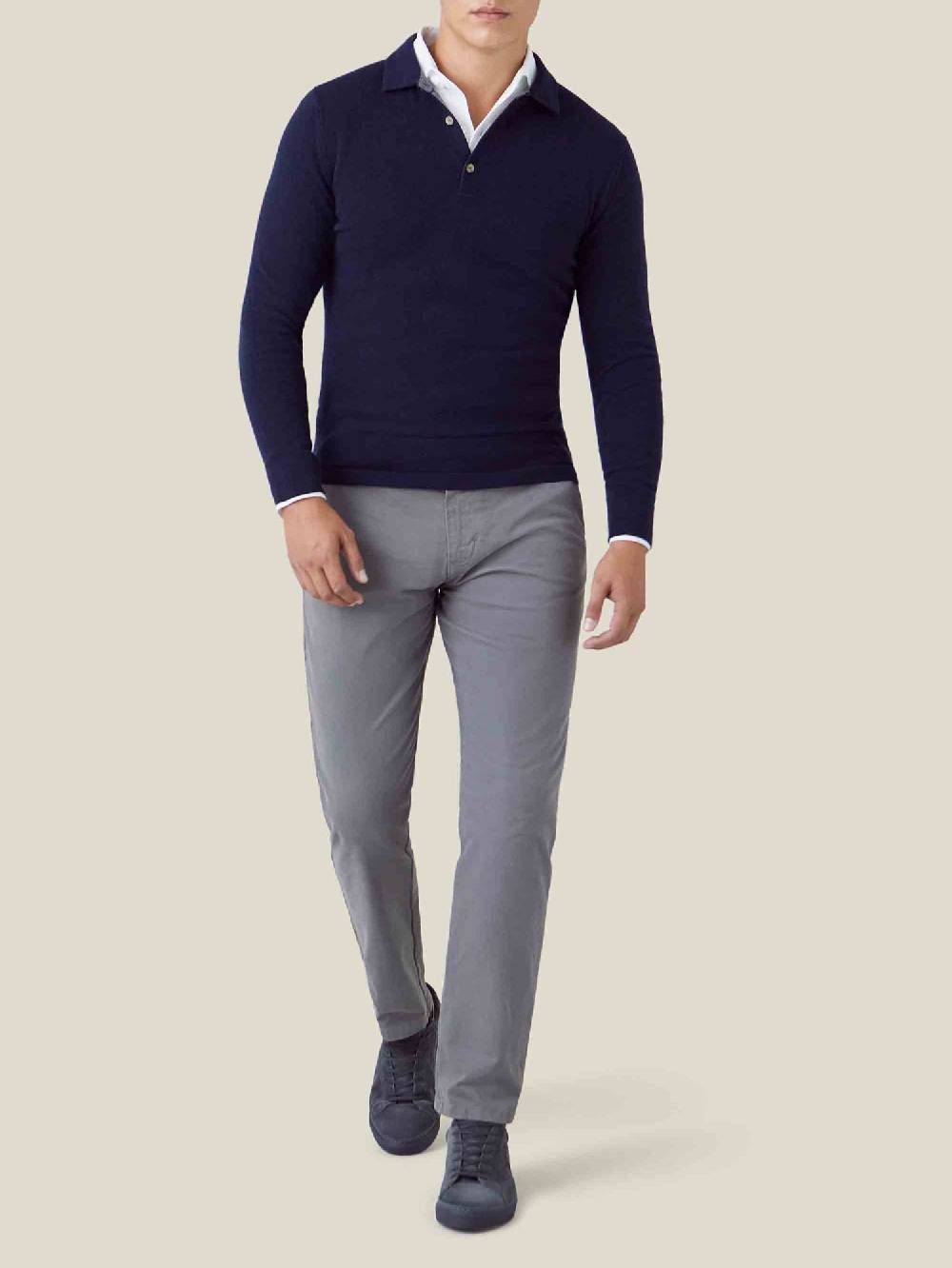 Luca Faloni Polocashmere a 2 fili Qualità