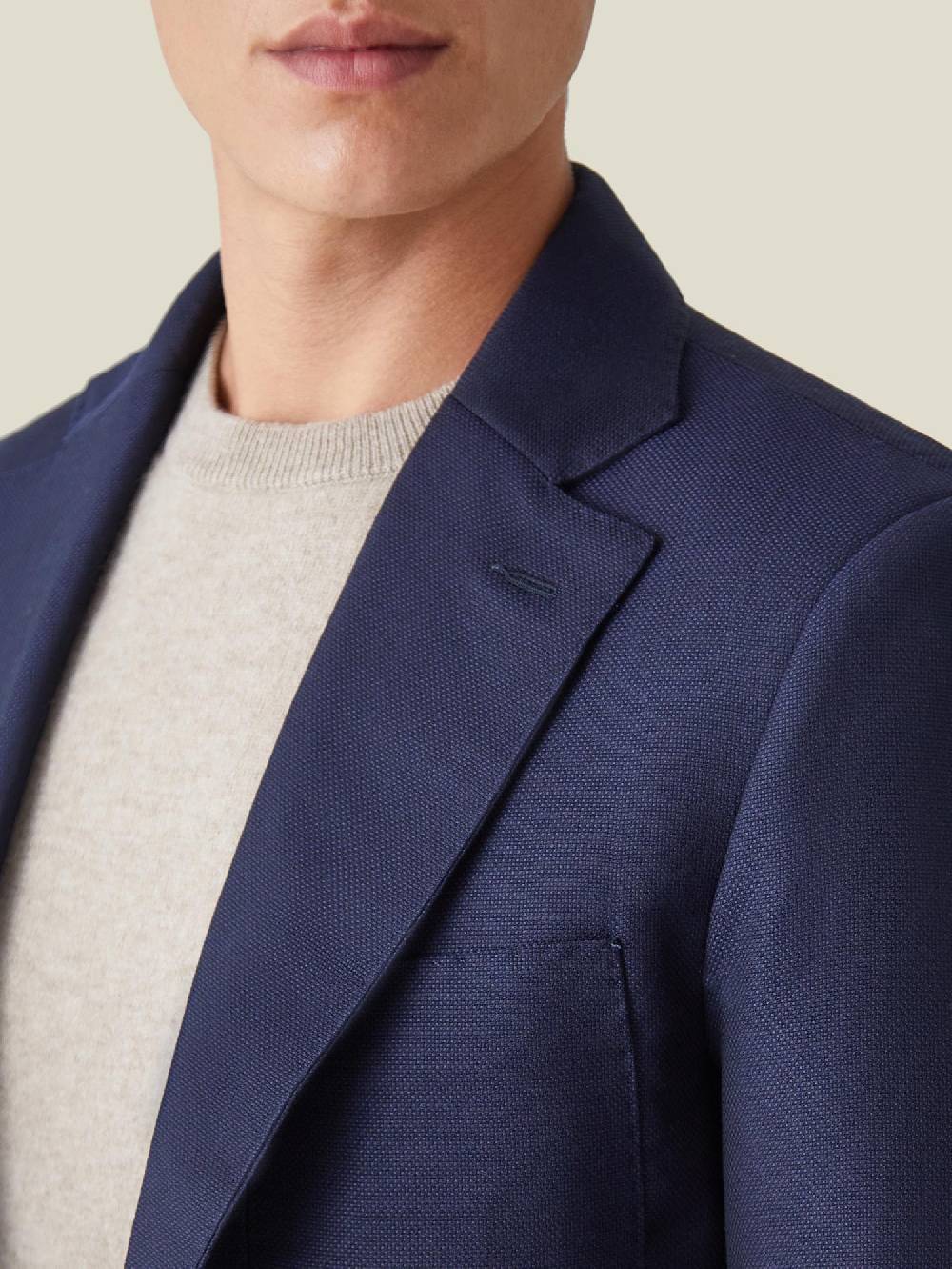 Luca Faloni Blazer leggero da viaggioLana Vergine Vendita Economica