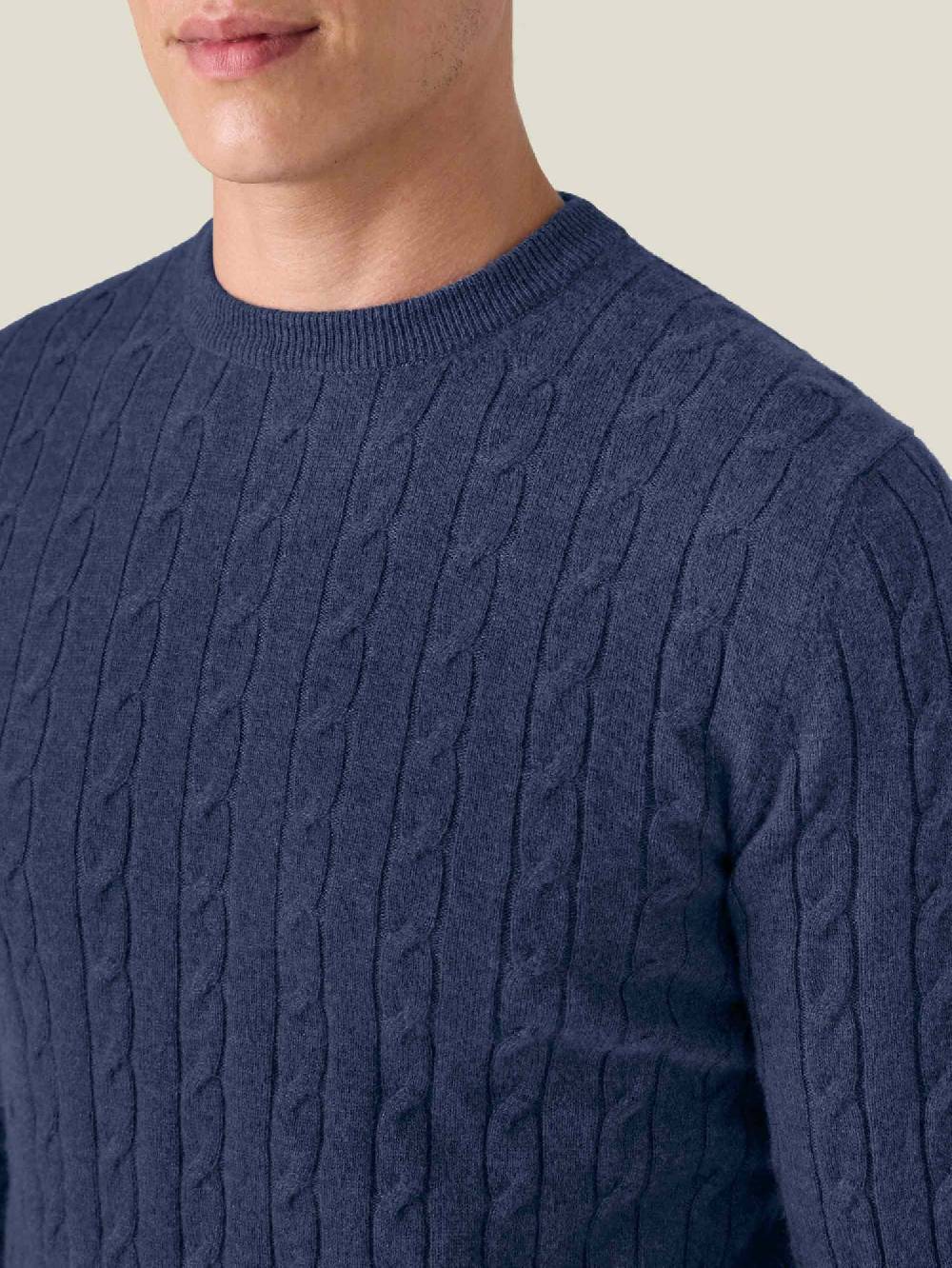 Luca Faloni Cable Knit2-Ply Cashmere 2025