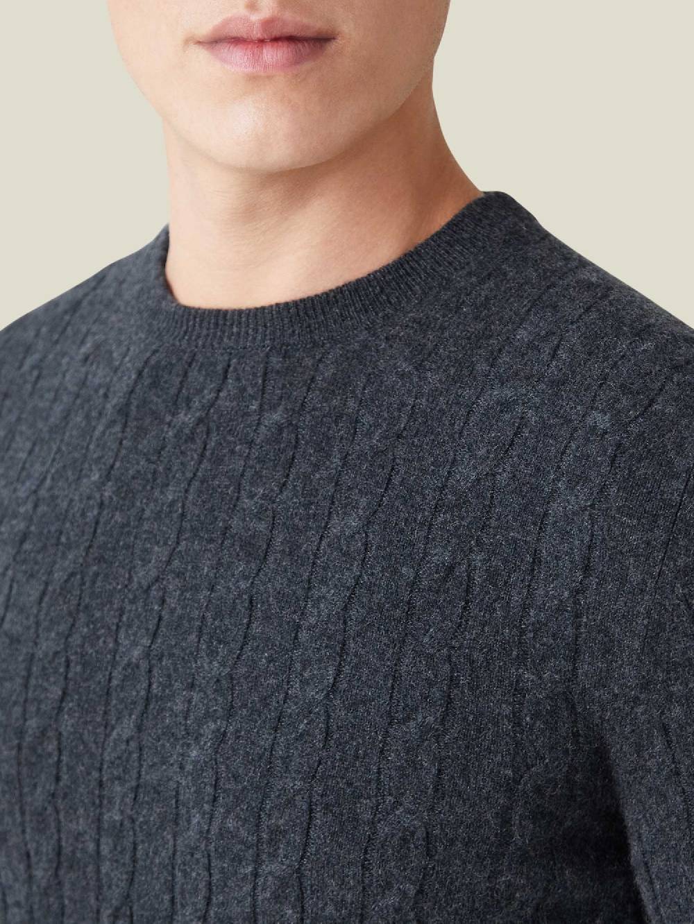 Luca Faloni Maglia a treccecashmere a 2 fili 2025