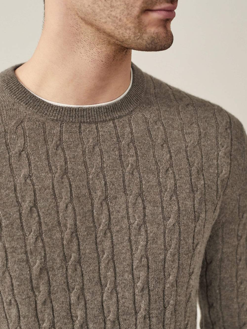 Luca Faloni Maglia a treccecashmere a 2 fili Vendita