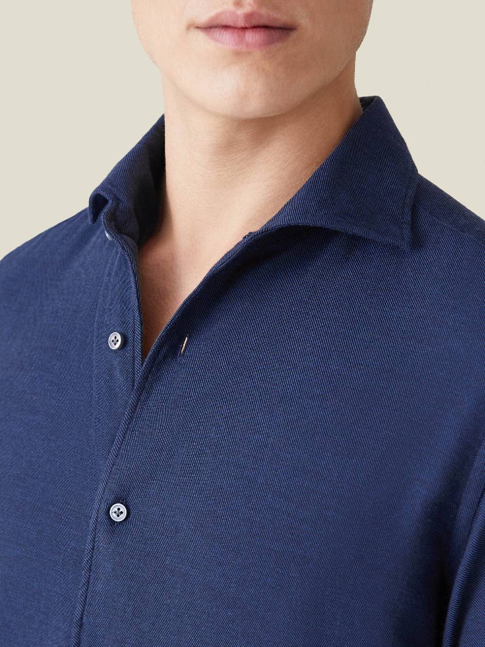 Luca Faloni camicia classicaCashmere-Cotone Economico