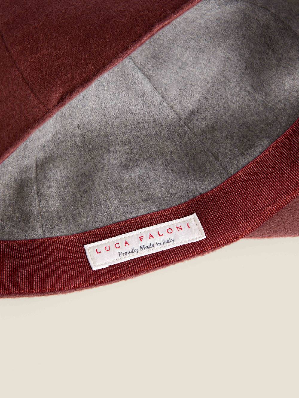 Luca Faloni Baseball CapCashmere In Vendita