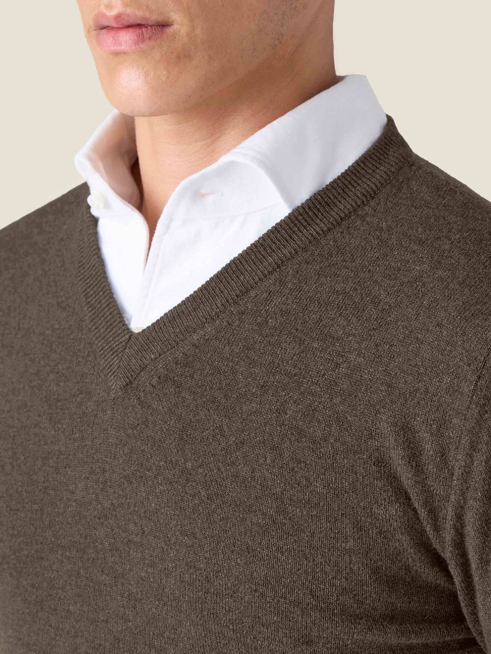 Luca Faloni V Neck2-Ply Cashmere Negozi Online