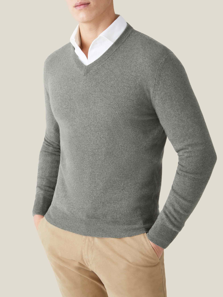 Luca Faloni Scollo a Vcashmere a 2 fili Affare Del Giorno