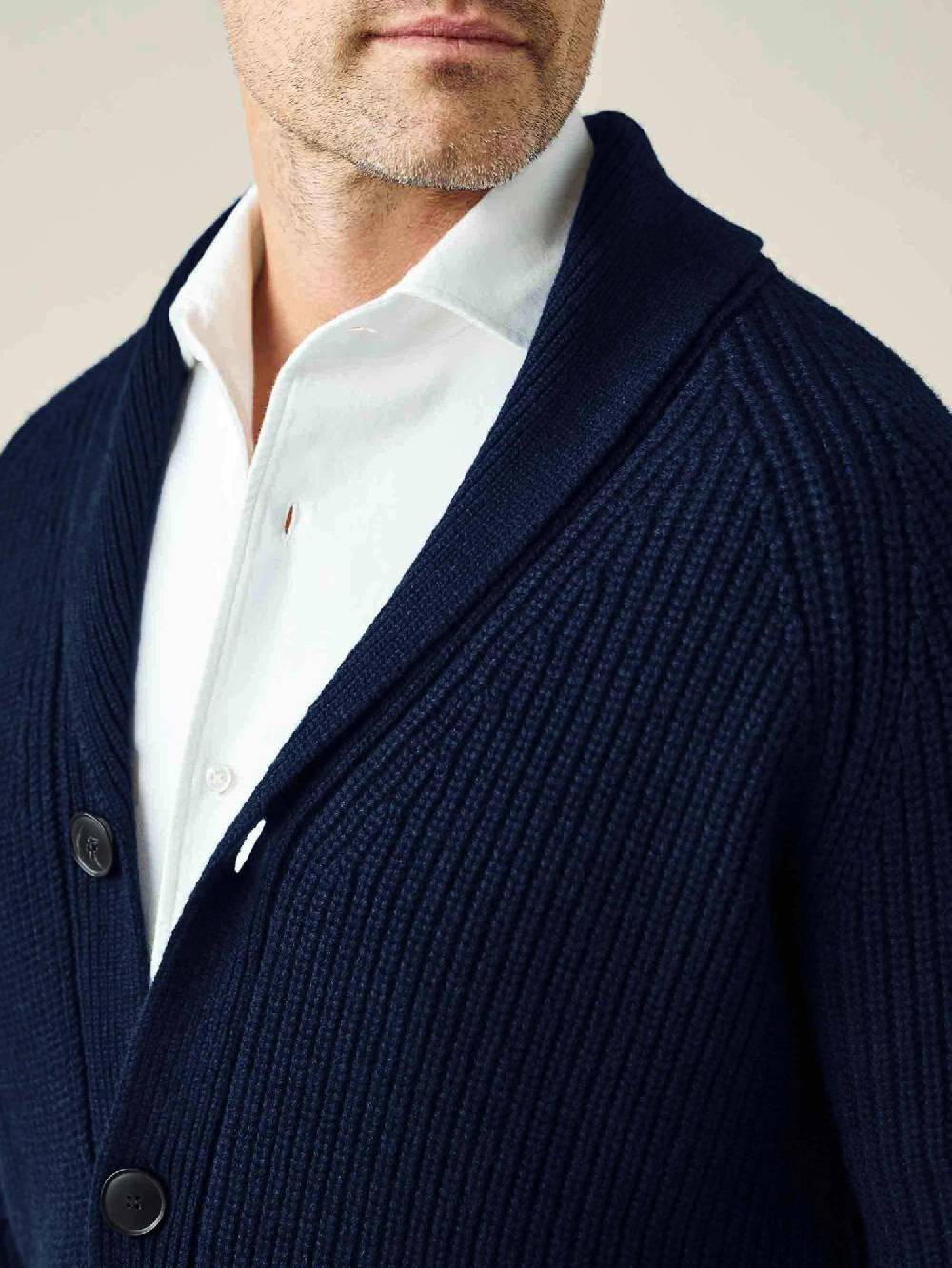 Luca Faloni Cardigan con sciallecashmere a 4 fili Online