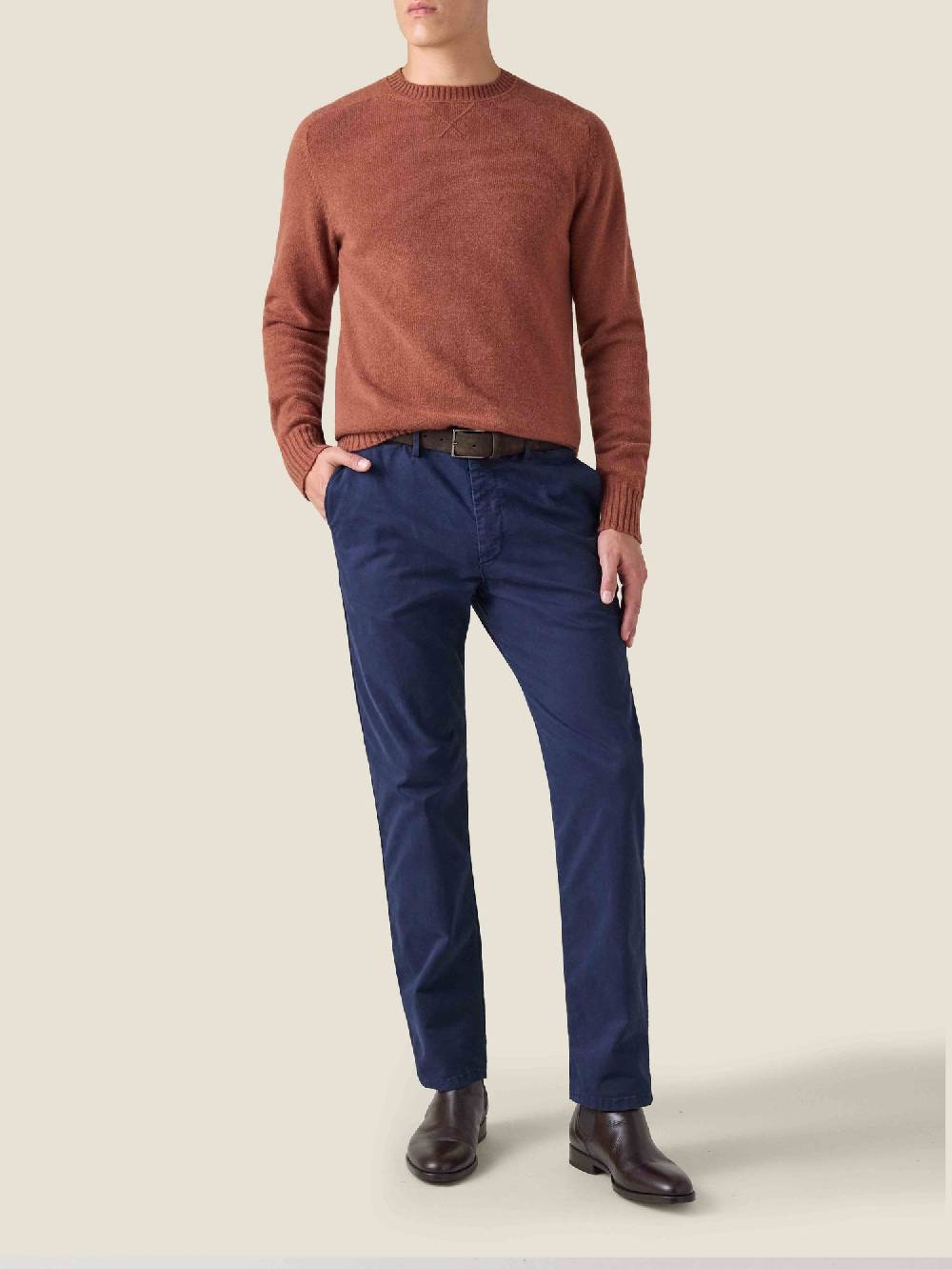 Luca Faloni Country Crew Neck4-Ply Cashmere Outlet