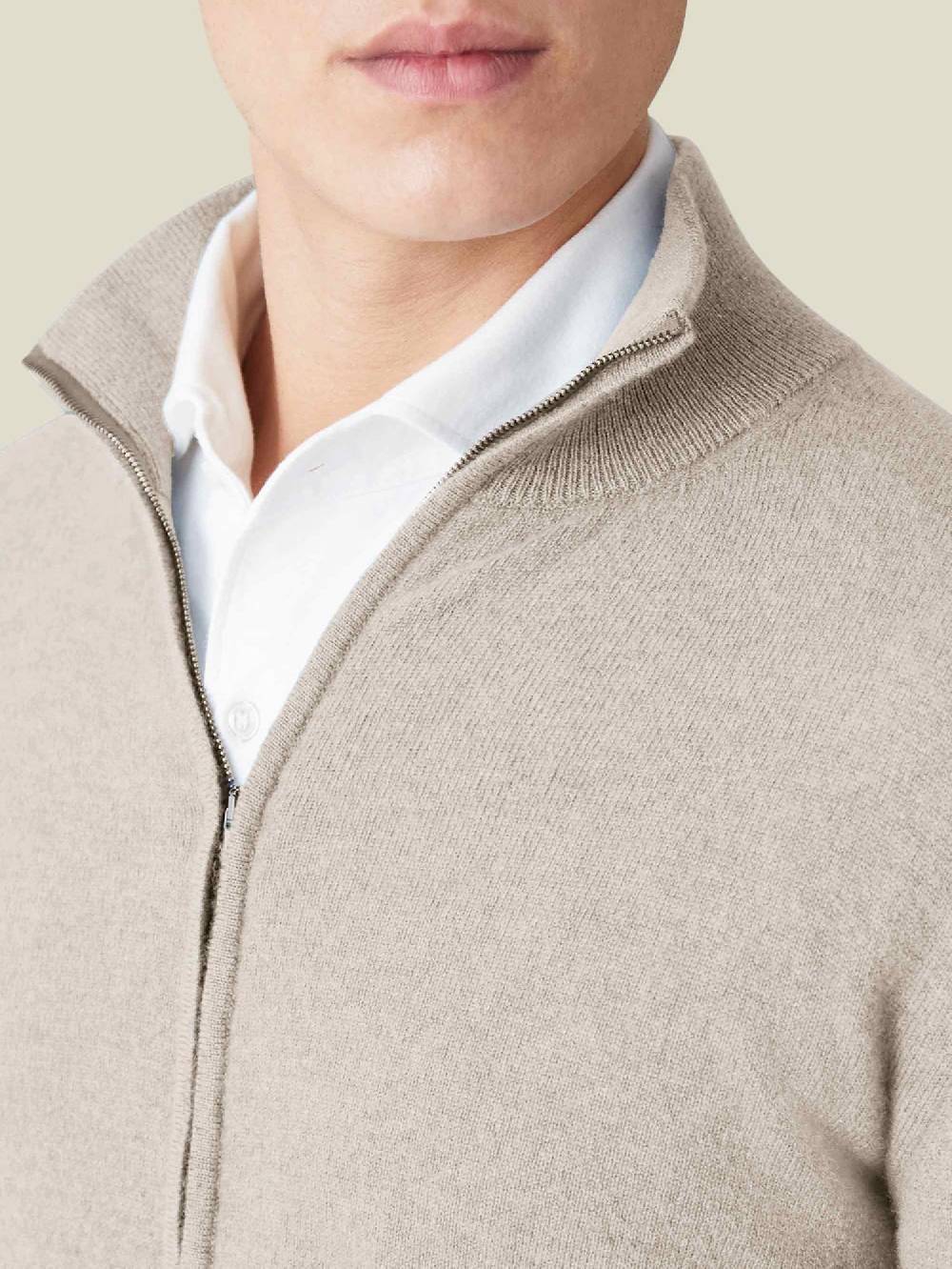 Luca Faloni Zip Cardigan2-Ply Cashmere I Più Venduti