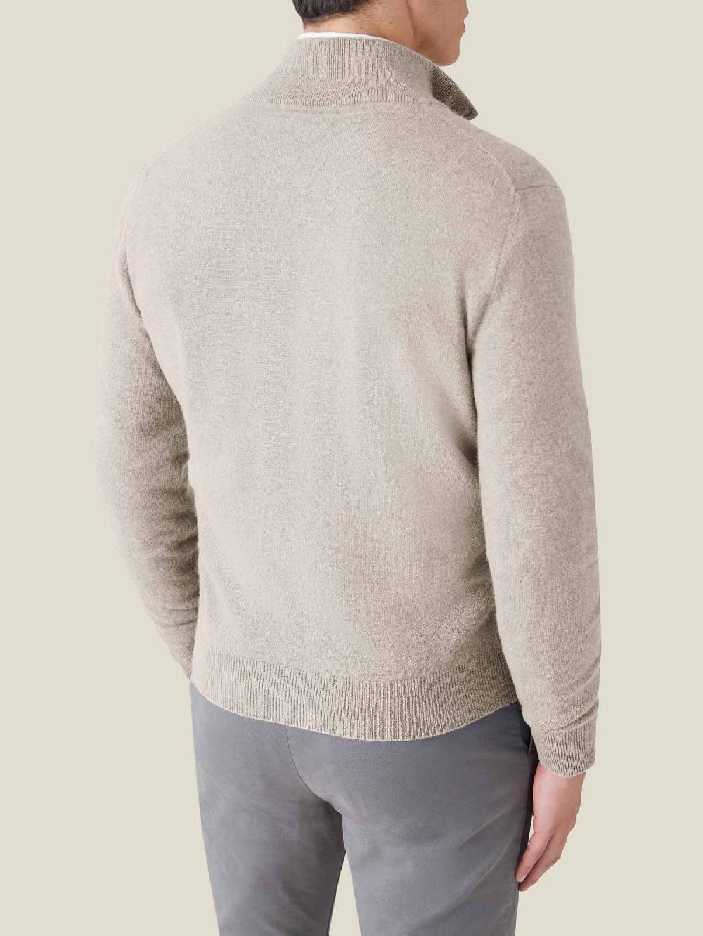 Luca Faloni Zip Cardigan2-Ply Cashmere I Più Venduti