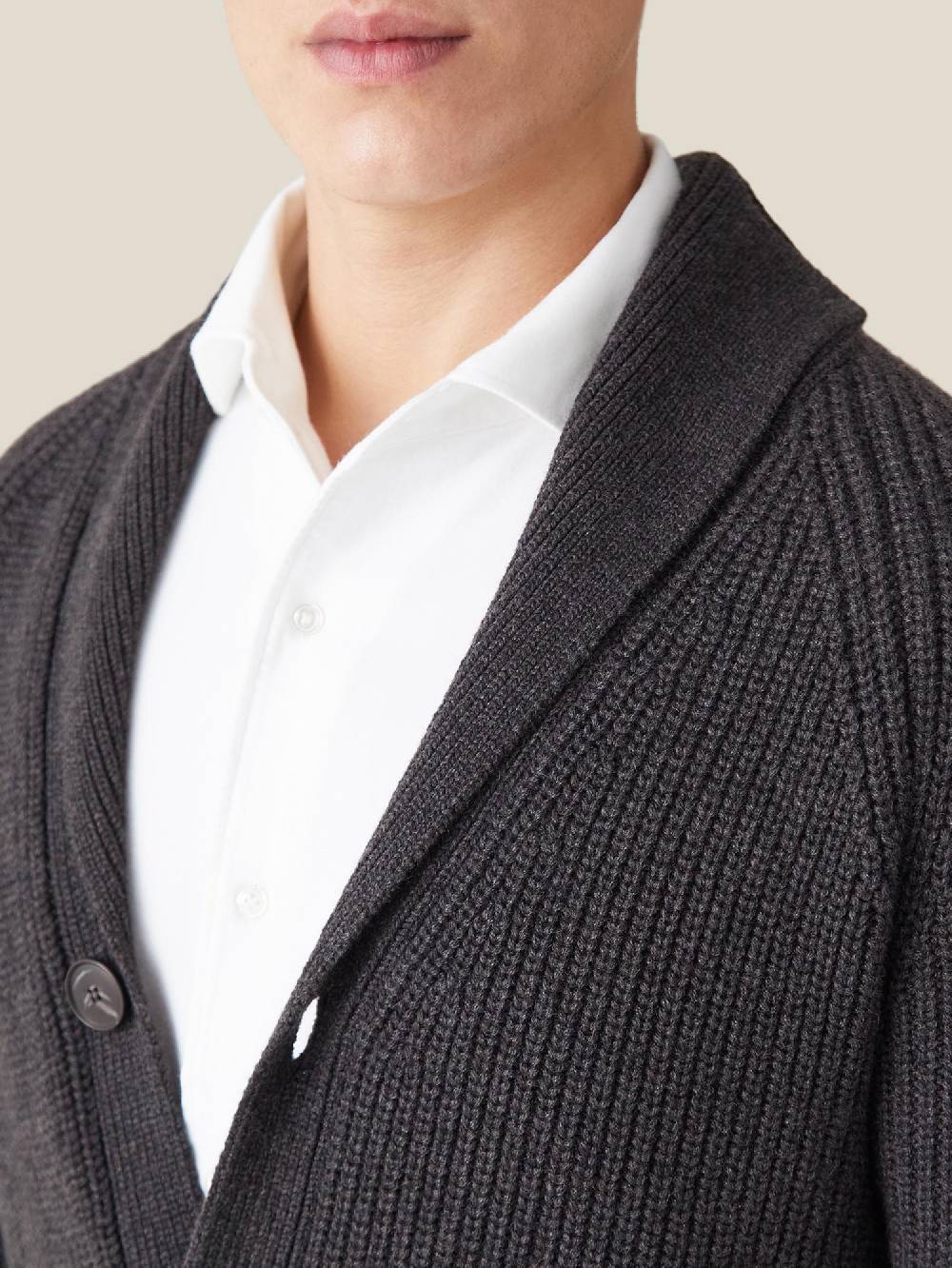 Luca Faloni Cardigan con sciallecashmere a 4 fili Prezzo Ridotto