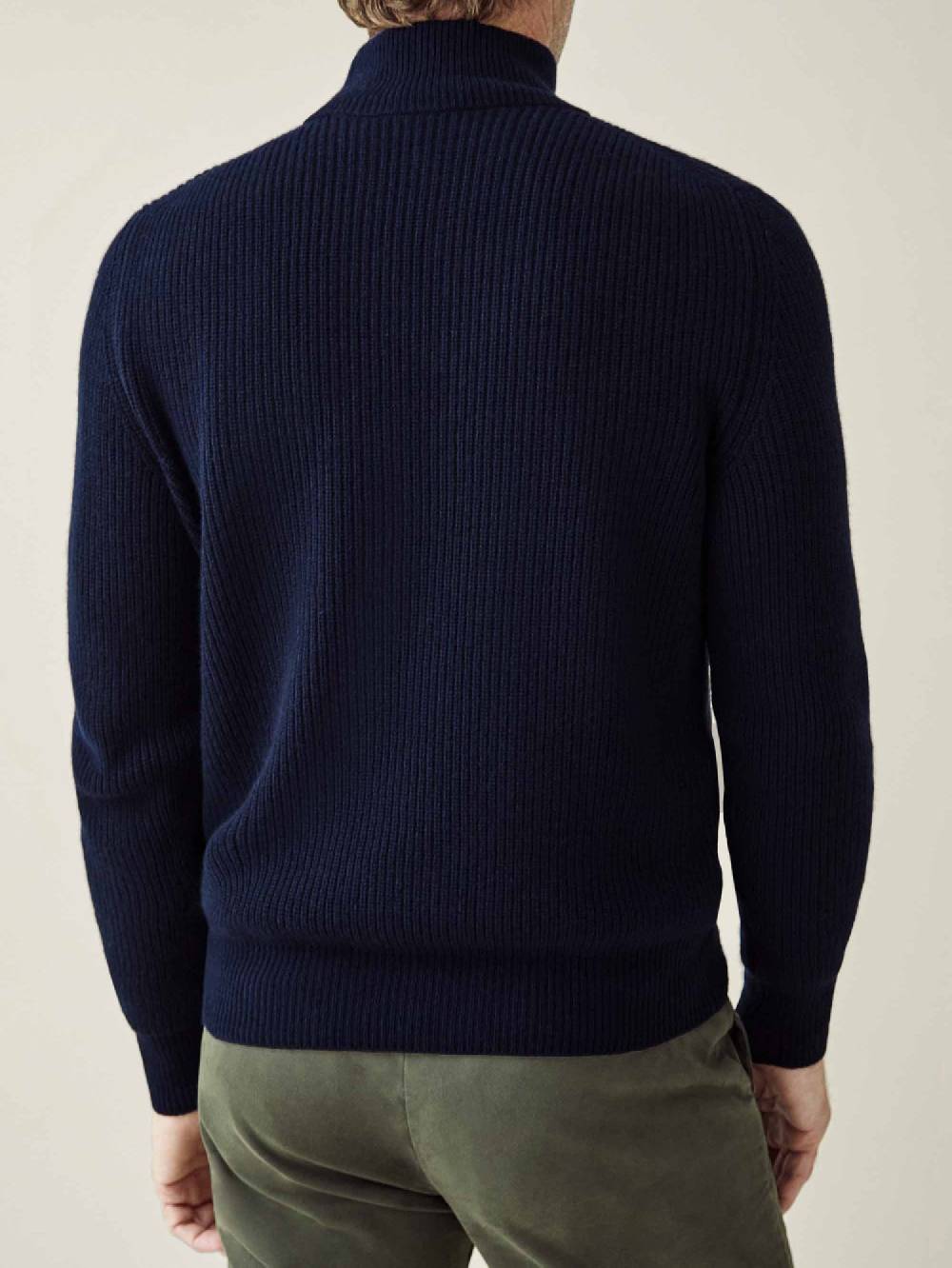 Luca Faloni Collo a lupettocashmere a 4 fili Sconto