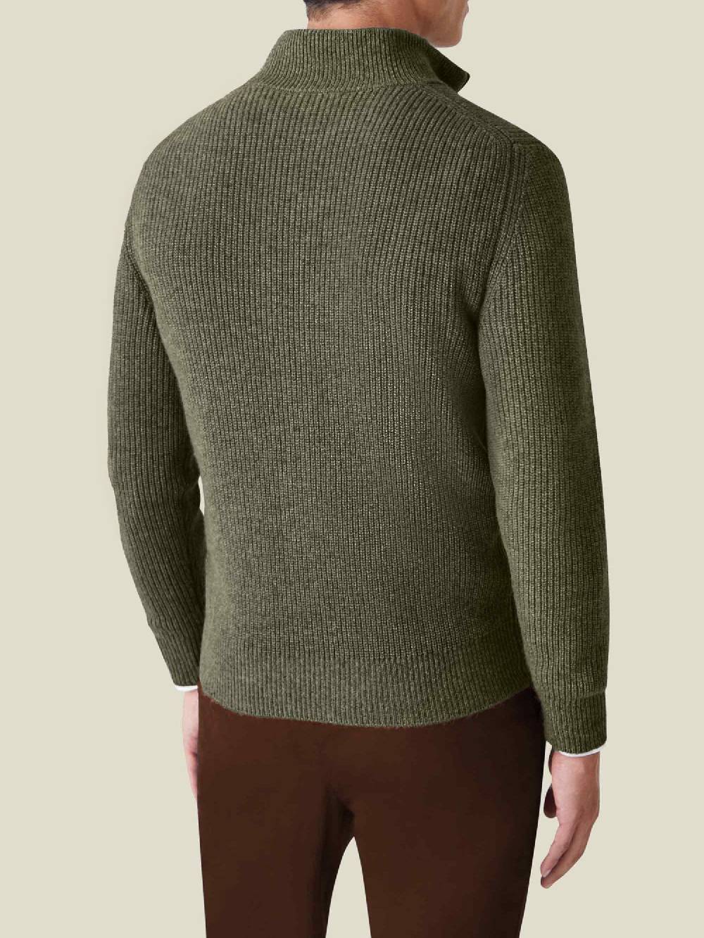 Luca Faloni Zip Cardigan4-Ply Cashmere In Saldo