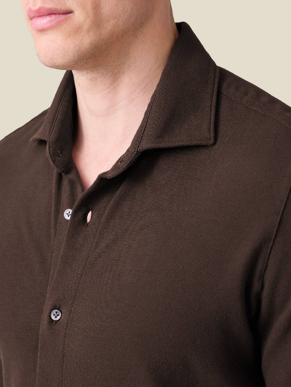 Luca Faloni Camicia SienaCotone Piqué 2025