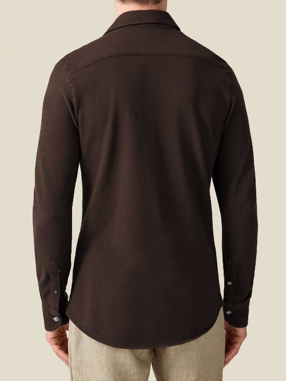 Luca Faloni Camicia SienaCotone Piqué 2025