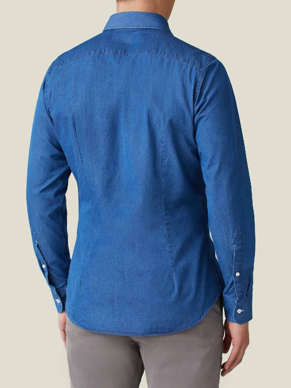 Luca Faloni camicia classicaDenim Spedizione Gratuita