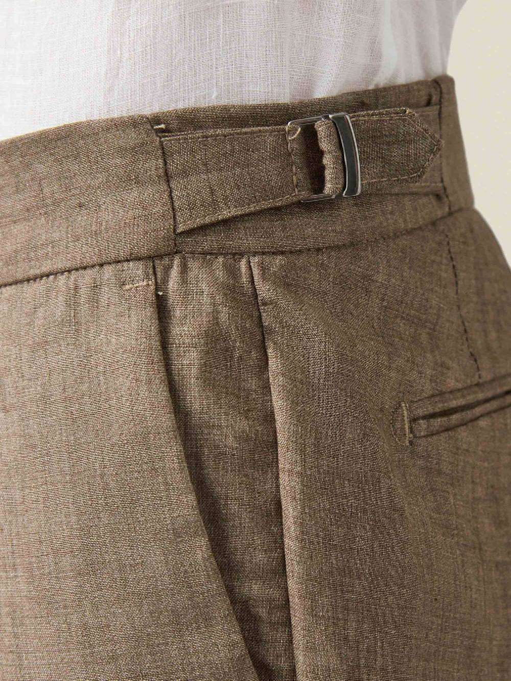 Luca Faloni Elegant TrousersLinen Promozione Limitata