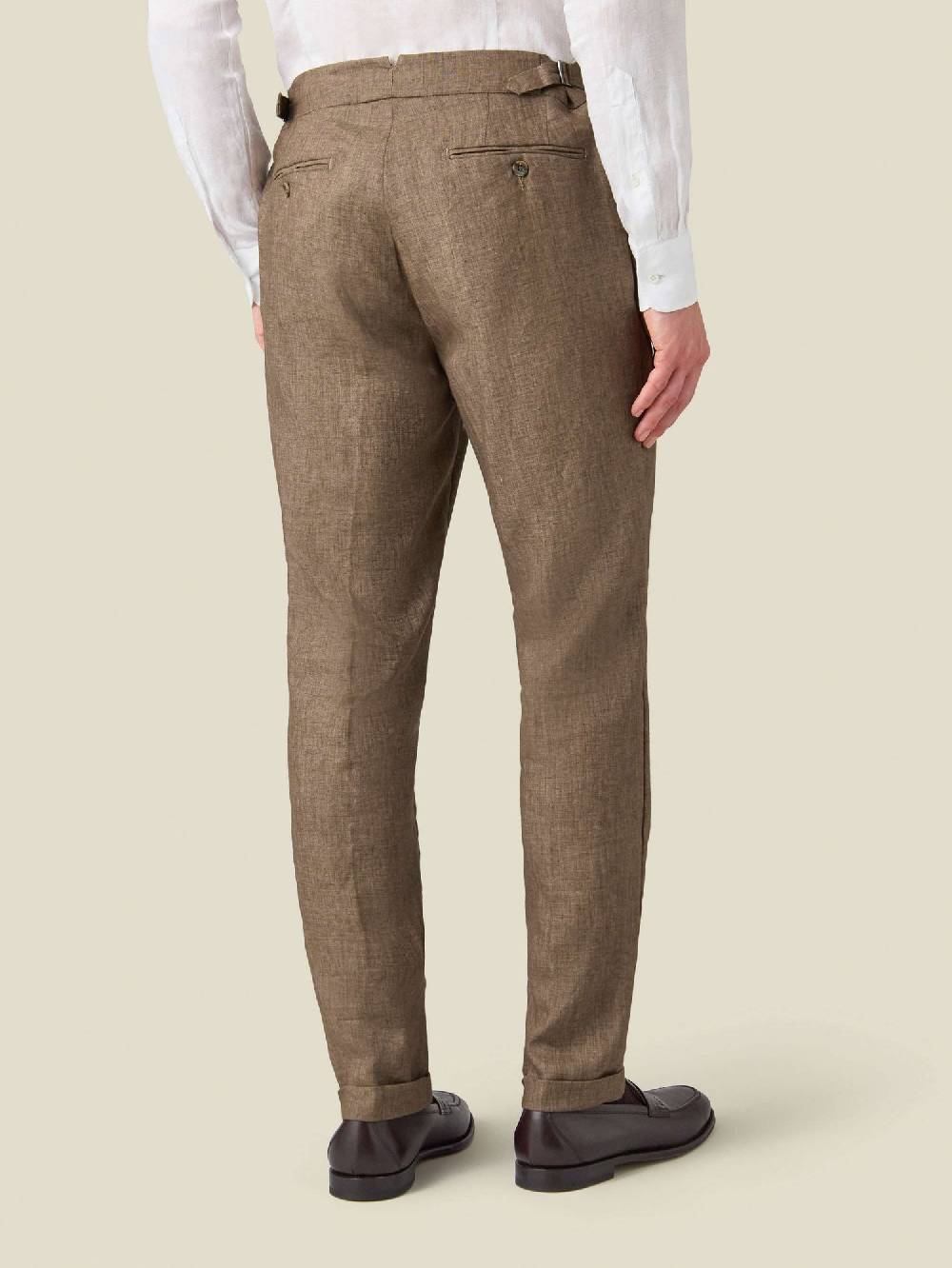 Luca Faloni Elegant TrousersLinen Promozione Limitata