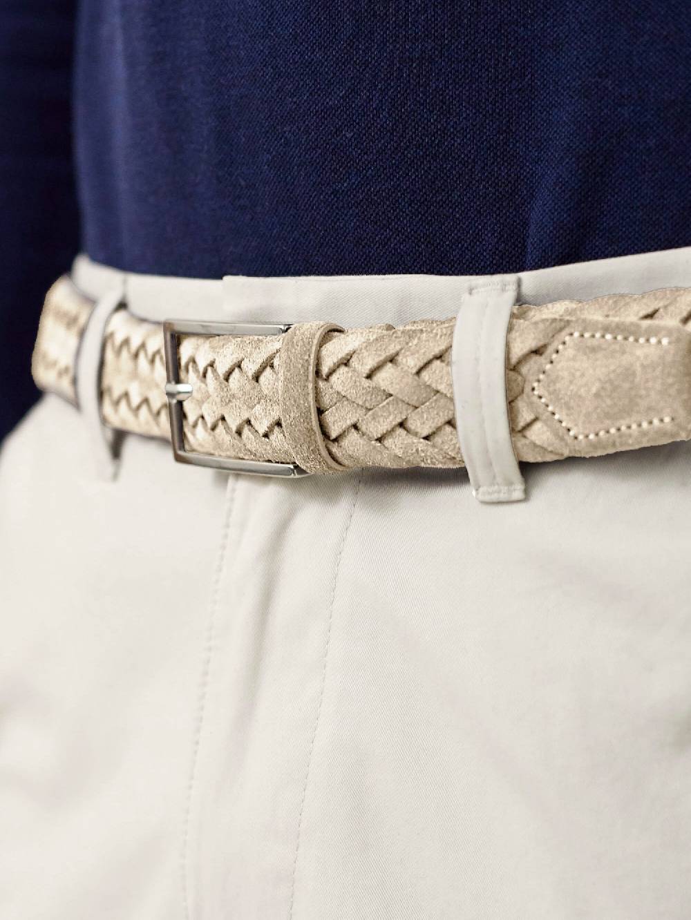Luca Faloni Woven BeltPelle In Saldo