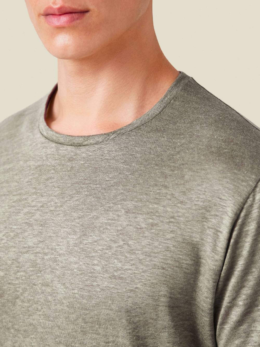 Luca Faloni T-ShirtJersey di Lino Online
